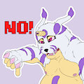 BackdoorGabumon stickers -&nbsp;&nbsp;NO!