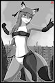 Action Pose Lia! - Sketch