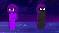 Nightfall and Duskelle Skinny Dipping