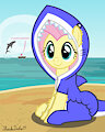 Shark Week Fluttershy by ThunderDasher07