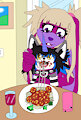 Commission: Lotsa Spaghet!