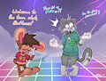 Buttoons and Roderick by Milachu92