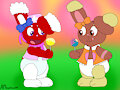 Commission: Cakes on Sticks