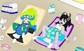 Commission: Ghostly Layering