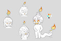 Flickle. Candle Ghost. by eeveefan