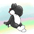 Super Friendly Black Yoshi by Nishi