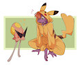 A dubious little creature getting up to mischief. by JamieKaBoom