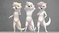 3 White Otties~