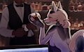 Eva in the club by ChernichniyPirozhok