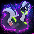 sparkle skunk by YaBoiKorin