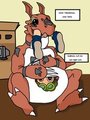 Guilmon ate Takato by ChuckyBB