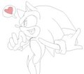 Twisty sonic pose