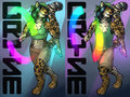 Crysm holographic badge art by Marisama