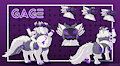 OC Sheet - Gage the Three-headed Protogen by Ashardy
