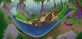 Relaxing Hammock in the Jungle by kmcallah