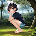 BASE (F2U): Child of the Forest by DanteAffinityXD