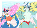 Sibling Surf Day by Gelemar
