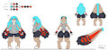 Bunny Eva Full Body Reference 2023 by SorenKisamora