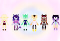 cute sonic adopts 5/6 OPEN by Spellofthedead
