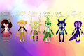 colour coded creatures 3/6- OPEN by Spellofthedead