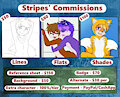 Commission Sheet - 2023 (Cub) by Stripes
