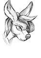 deer sketch 001 by Kayodebyte