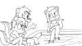 pool skunks by thekzx by ScottySkunk