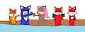 Bath House Splash Fight