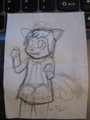 Reciept Sketch - Vulpix Nicolette 