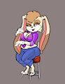 Mom’s Diner Vanilla the Rabbit by Tincrash