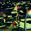 Shore Pixel Art by Foxoqyl
