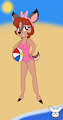 Beach Babe Fawn Deer