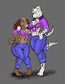 Mom’s Diner Lady and Perdita