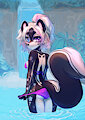 cool tropical pool by kolae