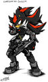 COMMISSION: Task Force Chaotix: Agent Shadow by Mimy92Sonadow