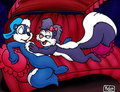 Gorobo & Fifi's love seat