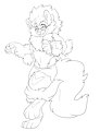 Lineart 9 - Legally Illegal Amounts of Floof