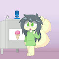 patty and ice cream