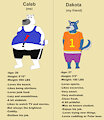 Character Bios by CalebthePolarBear