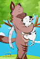 Commission: Friendly Cuddle