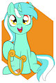 Lyra is happy by AxleArts