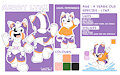 Merry the Lynx Reference Sheet