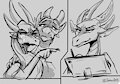 YOU CAN NOT SIMPLY DRAW MALEFOR AND CYNDER IN LOVE by Sevour