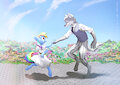 Dancing buds by nononge