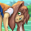 Summer Bunny Colored by RisingDragon