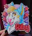 Riley Headshot Badge