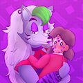 Roxanne and Cassie by SaltyPupcake