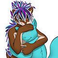 Telegram sticker - Aco Hug