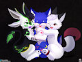 Triple the fun [Commission] (Speedpaint)