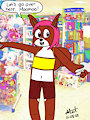 Sarah in the Toyshop